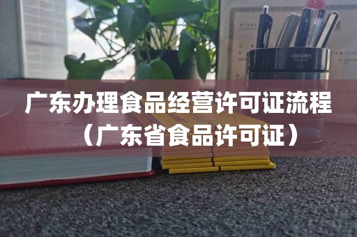 广东办理食品经营许可证流程（广东省食品许可证）