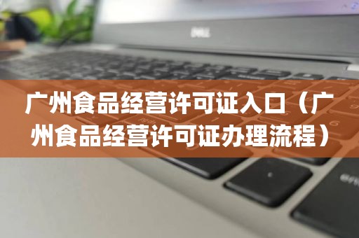 广州食品经营许可证入口（广州食品经营许可证办理流程）