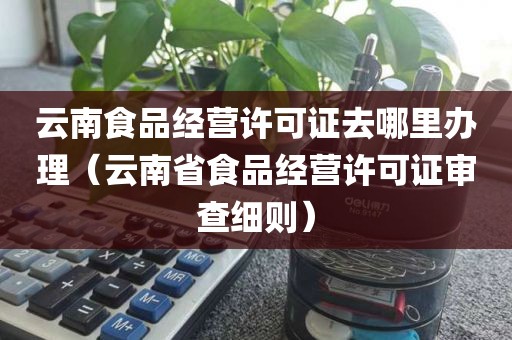 云南食品经营许可证去哪里办理（云南省食品经营许可证审查细则）